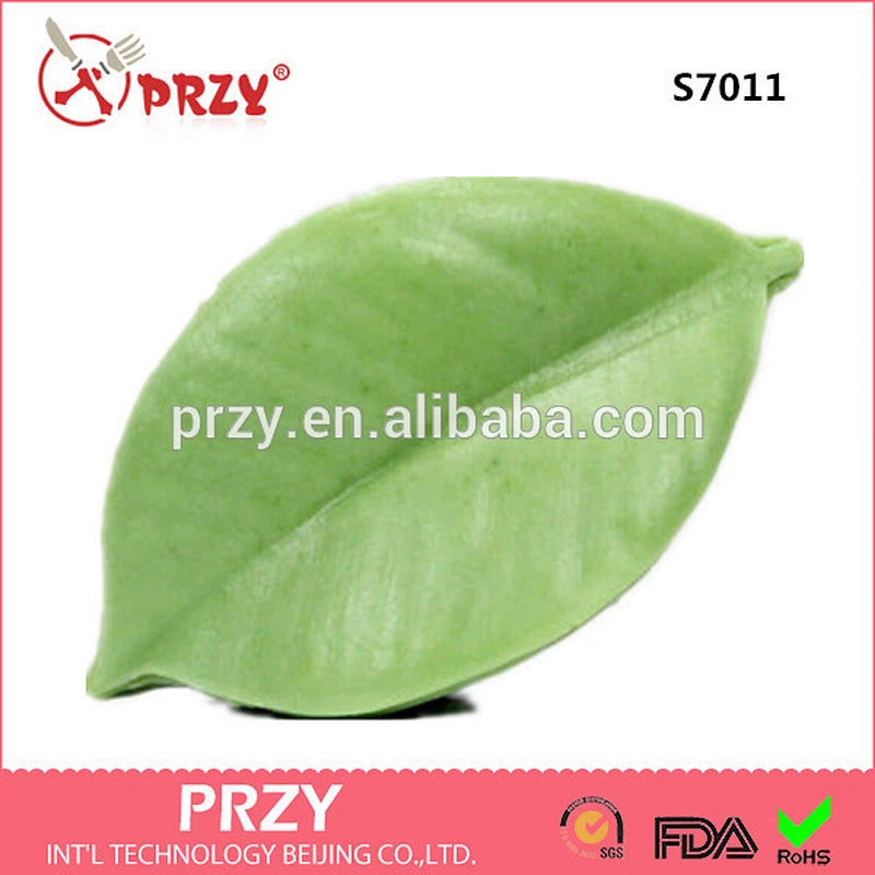 przy One leaf - handmade design soap mold leaf soap silicone mold
