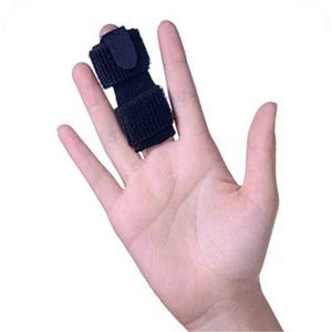 Finger splint Adjustable Fixing Belt with Built-in aluminium support for Finger Pain Relief