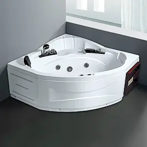 Classic Corner Bathtub Outdoor Adult Whirlpool Bathtub Hot Tube