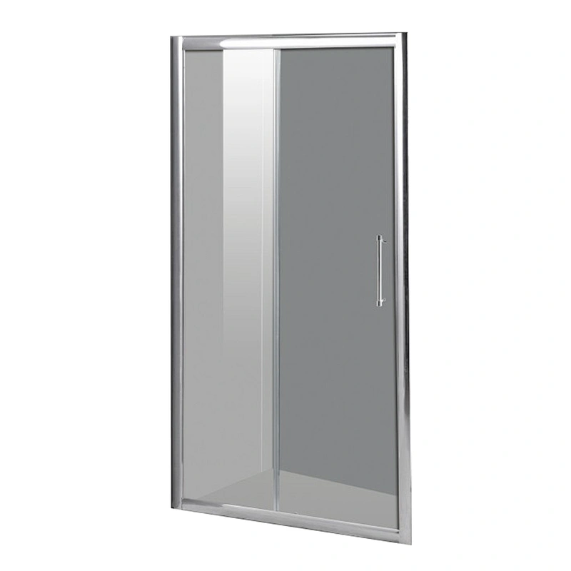 Low Price Shower Screen Glass With Pattern Shower Glass Door