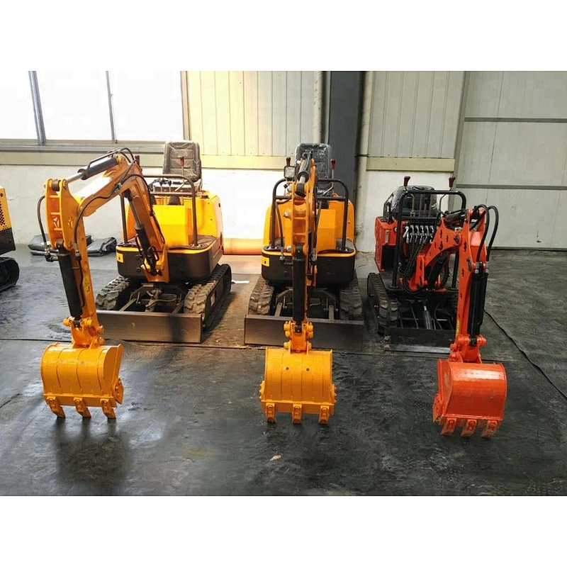 micro mini excavator 0.8 ton crawler small excavator with rubber track