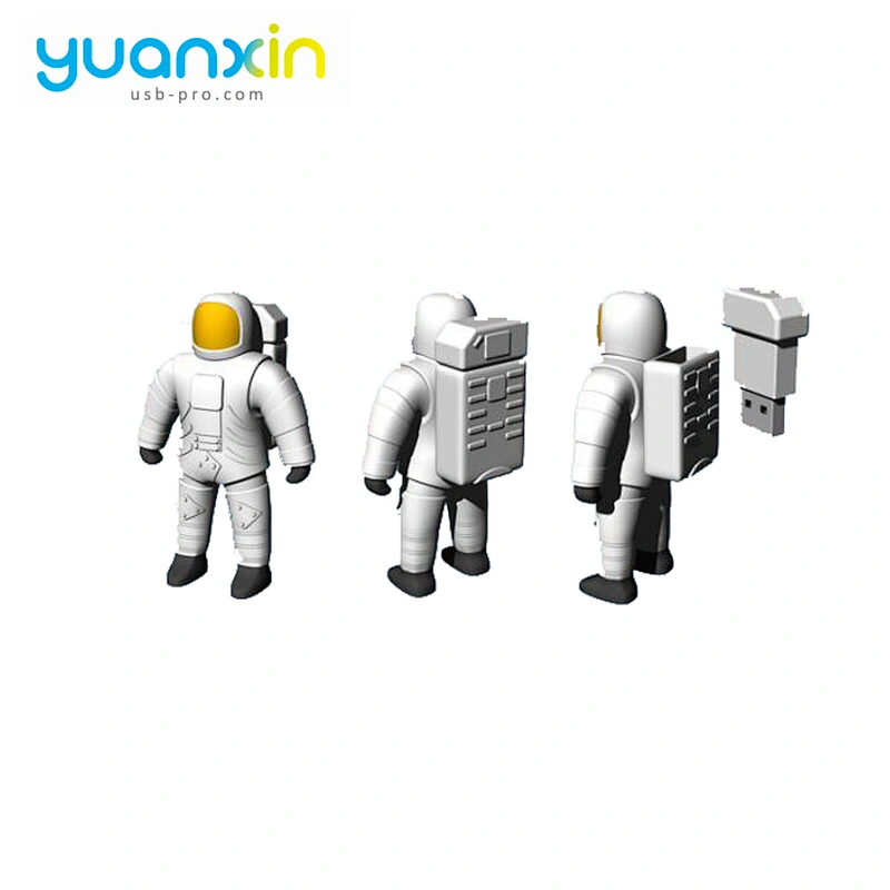 Astronaut PVC Usb Drive Custom