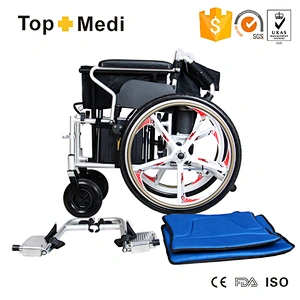 Rehabilitation Therapy Supplies foldable electric wheelchair for handicapped disabled