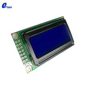 Hot Sale Best Price 16pin 8x2 0802 COB STN Blue Character Transflective Lcd Display Module