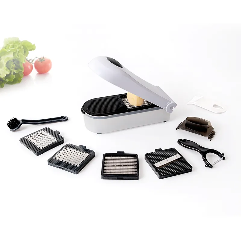 Kitchen multifunctional manual plastic fruit vegetable dicer