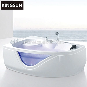 Corner Jetted Tubs Indoor Sex Bathing Massage 1 Person Hot Tub
