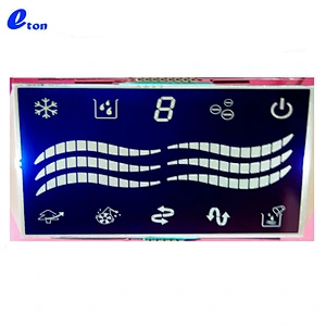 Customized transmissive positive LCD display TN graphic segment module