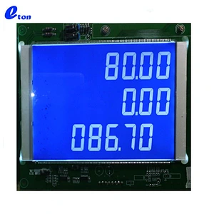 TN LCD 22Digit 168Pin Fuel Dispenser LCD Display lcd 7 segment