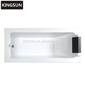Best Sale Acrylic Freestanding Cut-in 55 Inch Bathtub For Apartment