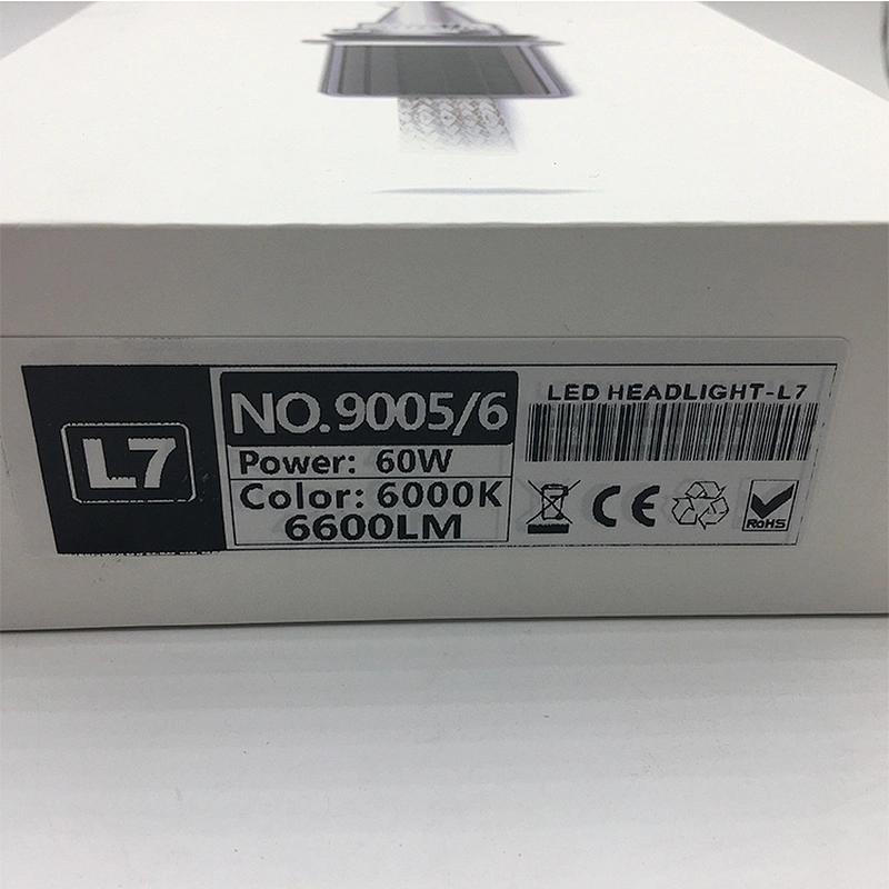 auto parts Super bright led headlight bulb 60w 66000LM led bulbs 9005 9006 led car headlight