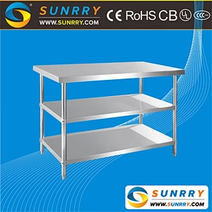 Commercial Stainless Steel Kitchen Dining Work Table (SY-WT3615 SUNRRY)
