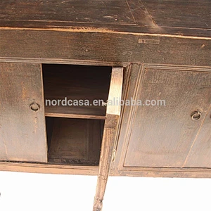 black dry finish antique wood furniture