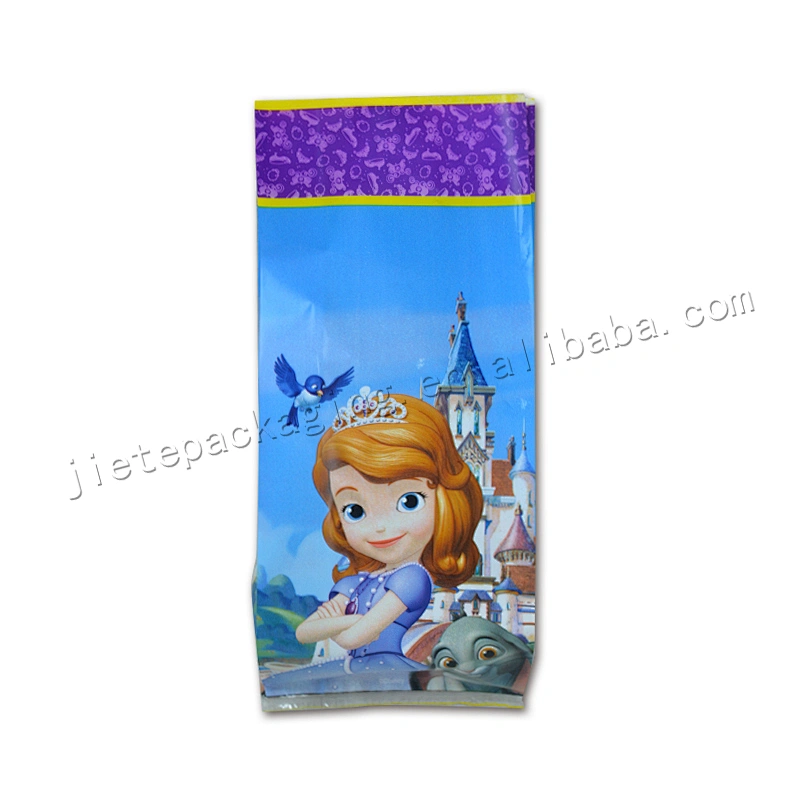 Customized plastic gift packaging bag for supermarket