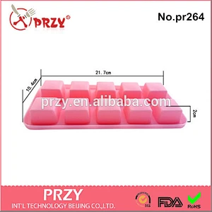 Wholesale square silicone chocolate molds