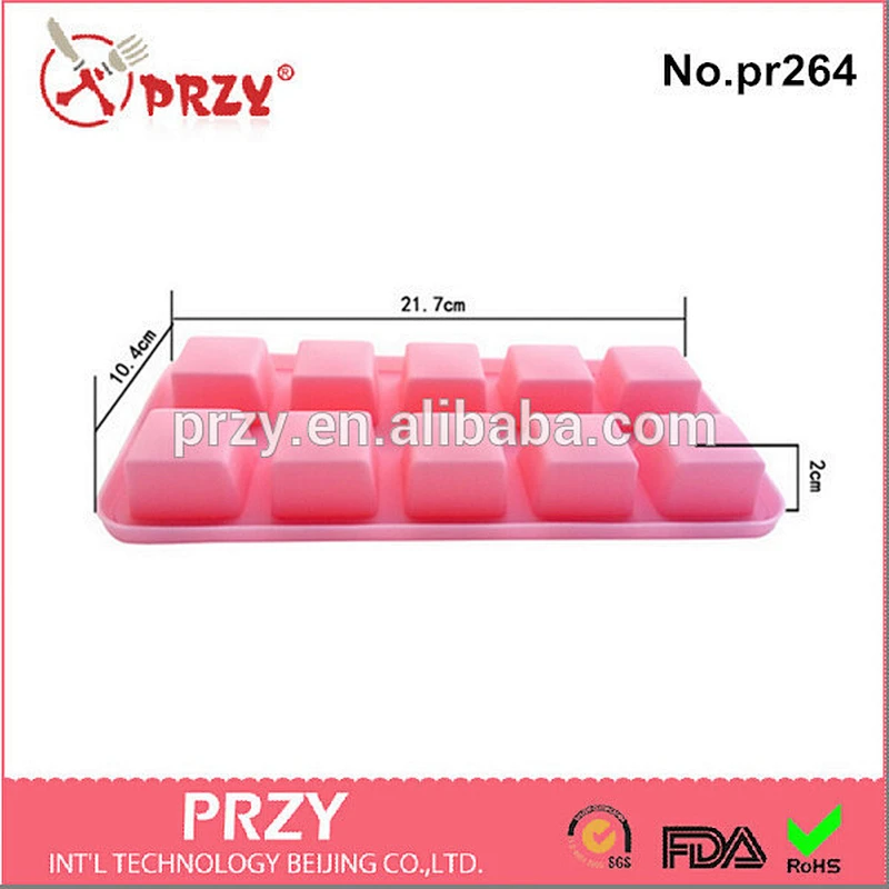 Wholesale square silicone chocolate molds