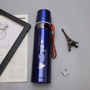 Best classical stainless steel vacuum flask 500ml vacuum cup with string for outdoor trip