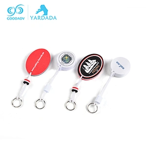 2018 newest promotion key chain custom logo floating key chain