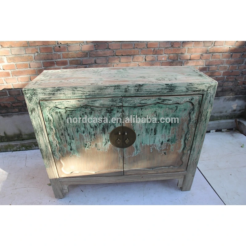 New sideboard chinese antique cabinet in distressed antique sideboard of green wash sideboard buffet antique furniture