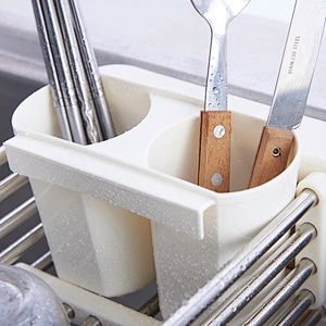 Wholesale small stainless steel compact dreyer dish drying rack in sink