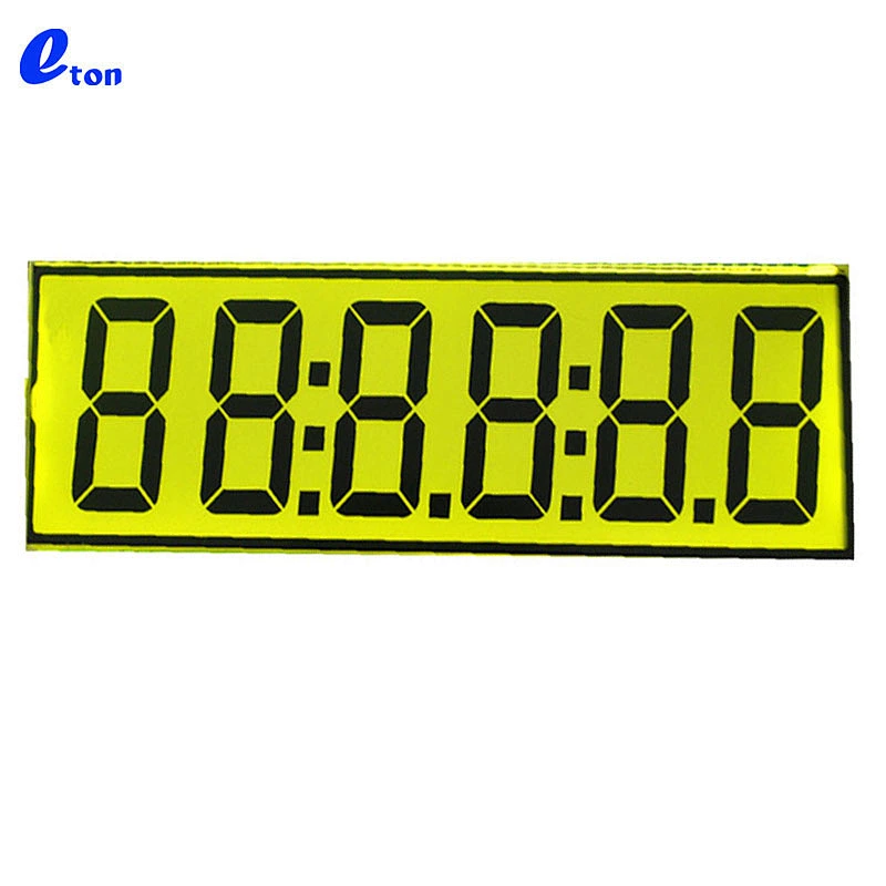 high  quality  custom made segment 6 digit display very small lcd screen for fuel  dispenser machine