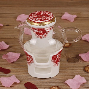 Box Packing Door Gift Tea Cup Free Sample Ceramic Tea Set China Supplier Flower Tea Pot Set