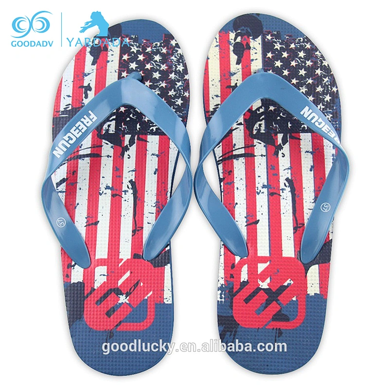 Hot sale OEM logo Summer beach EVA slipper
