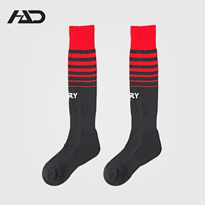 polyester jacquard elastic sport socks wholesale