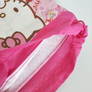 Custom pink hello kityy bags Used for shopping