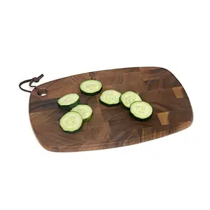 Acacia End Grain Cutting Board