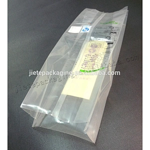 Transparent PE/PA plastic vaccum bag 1kg for rice, shopping