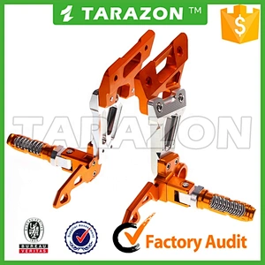 Motorcycle racing bike CNC aluminum adjustable rear sets