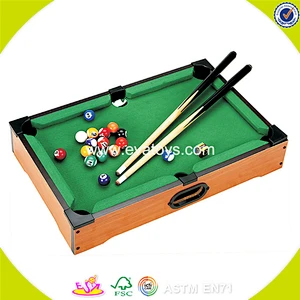 2018 Wholesale best tabletop children wooden football table game for sale W11A031