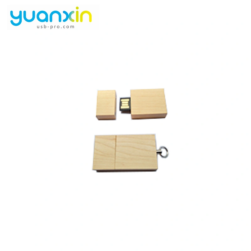Eco Recyclated Wood Wine Bottle USB Flash Drive