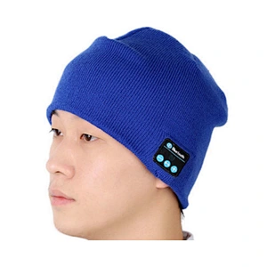 Factory Price Unisex Fashion Turban Knit Bluetooth Winter Hat