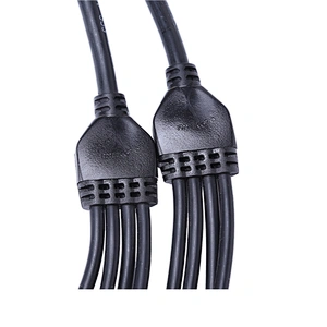 4 Pins Y Type Waterproof Connector 1 To 3 1 To 4 Cable Splitter