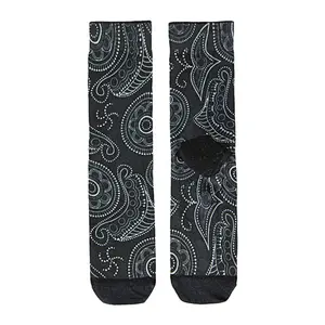 High Quality Bamboo Fiber Fashion Women's Printing Ready Product Pop Crew Socks