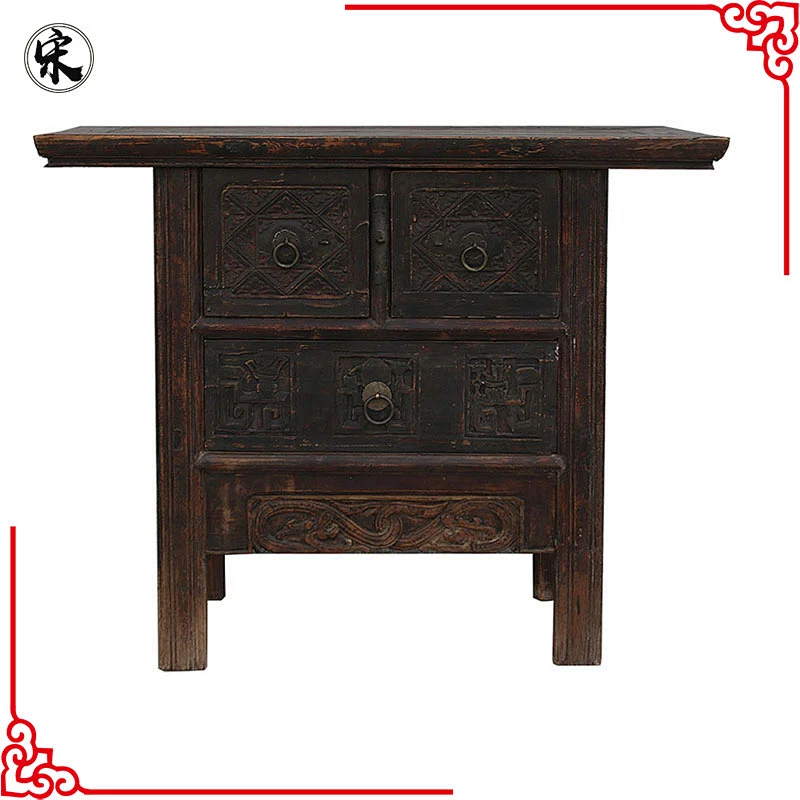 chinese antique beijing old rustic wood furniture