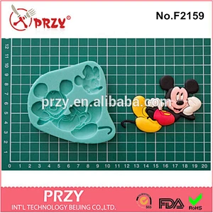 F2159 PRZY micky mouse cake decorating fondant cake tools