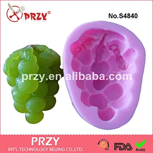 S4840 grape Shaped DIY Silicone Chocolate Cake Molds Fruit Cake Baking Tools