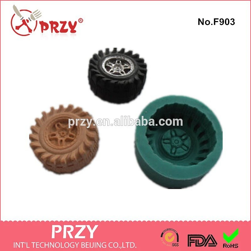 Cake decorating fondant 3d silicone cake mold
