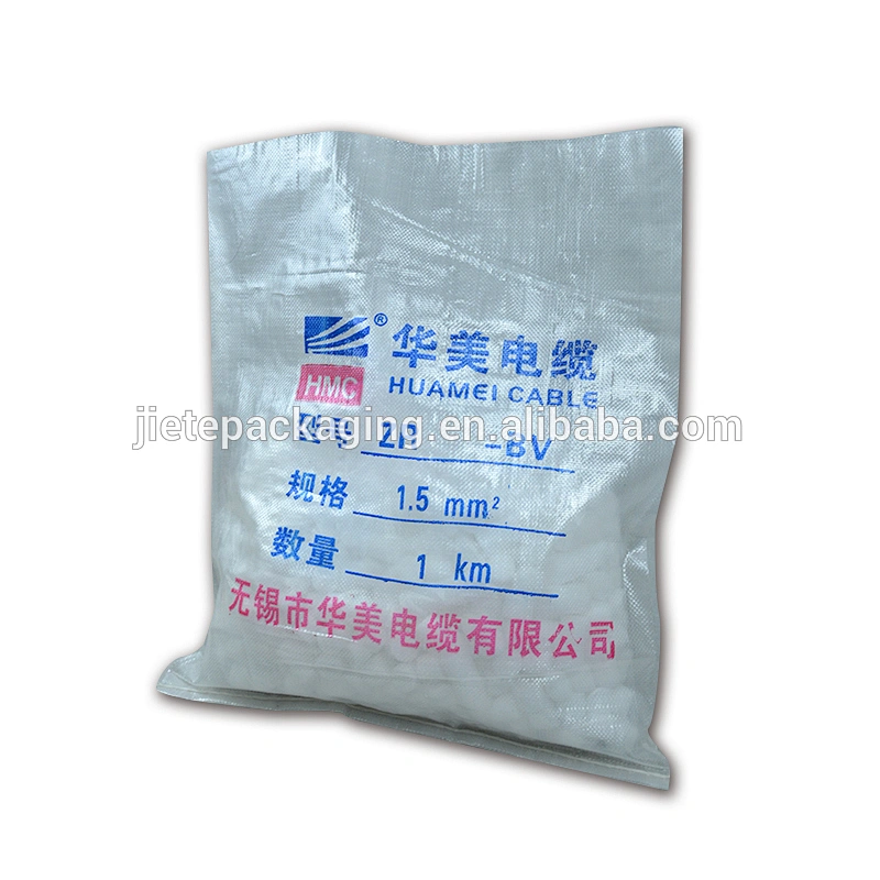 Sell well bopp laminated transparent plastic pp woven packaging bag industrial use