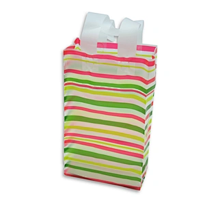 Custom PE shopping bags for beer gift packaging wholesale