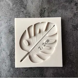 Monstera Leaf Sugarcraft fondant Molds Cake Decorating Tools silicone Chocolate moulds