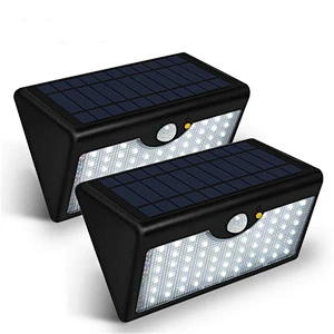 Cheap price IP65 9W outdoor motion sensor led solar lights for garden