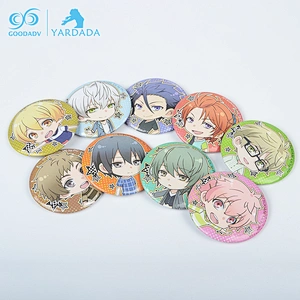 Custom cartoon cute children jeans tin button badge
