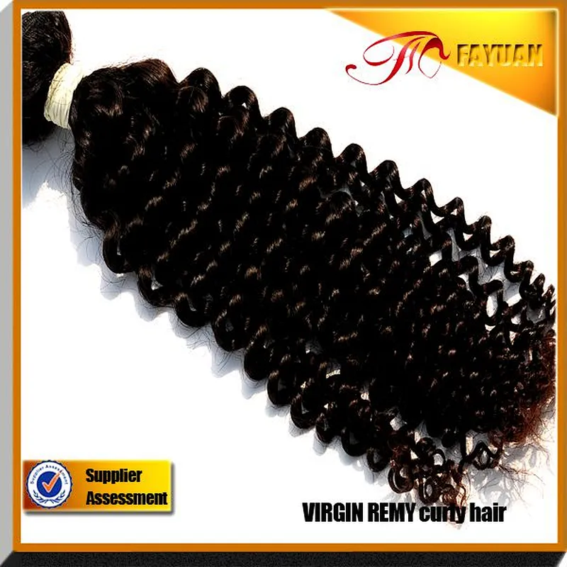 5A raw unprocessed mogolian kinky curl 100% virgin Mogolian Human hair extension