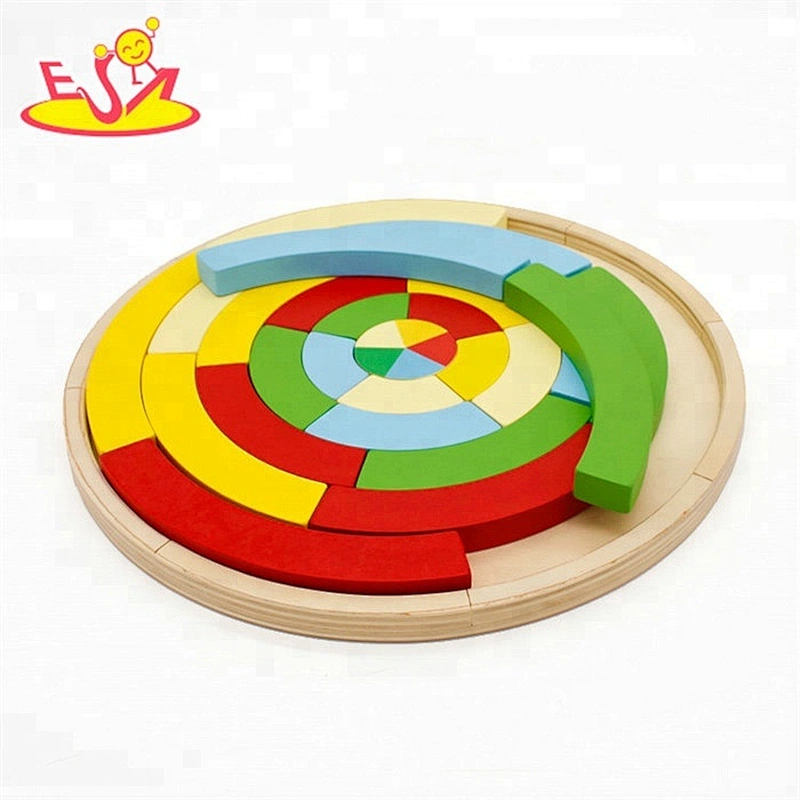 New arrival educational wooden block puzzle games for children W13A046
