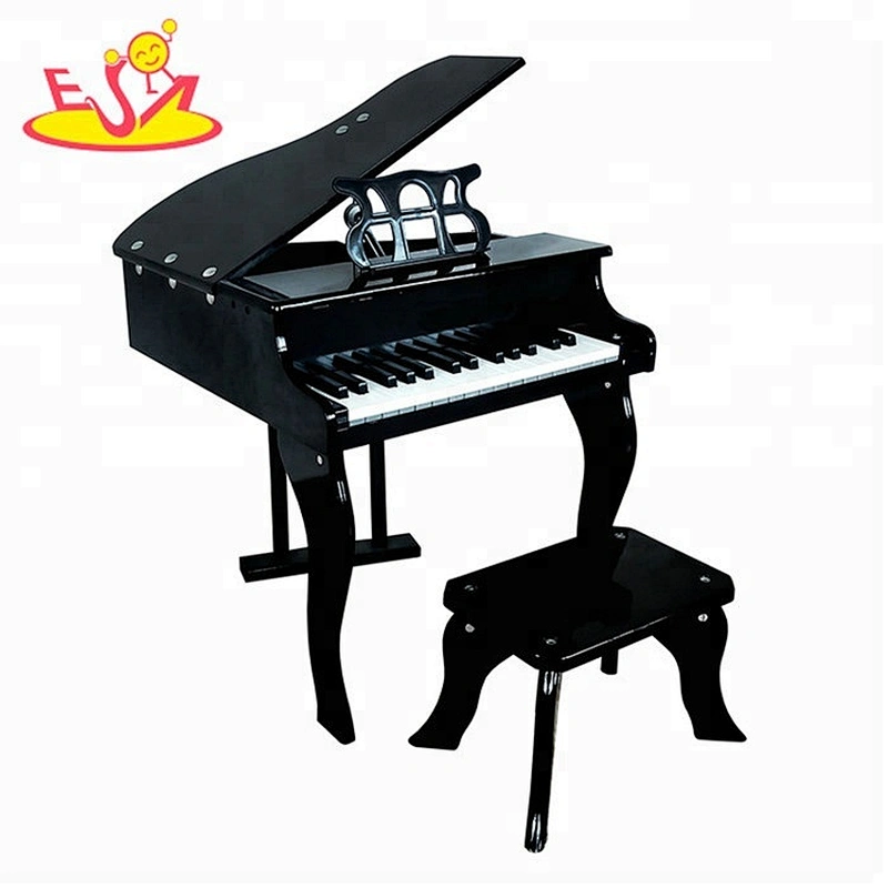 Best sale toy musical instrument wooden kids piano with high quality W07C014