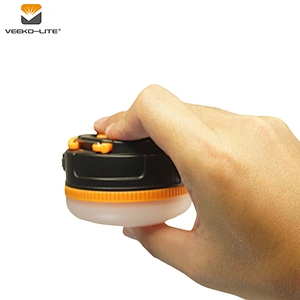 USB INPUT & OUTPUT 3.7V 1800MAh LI-ION RECHARGEABLE BATTERY HANGABLE CAMPING LANTERN