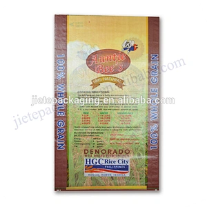 Customized desgin printing new material plastic bopp laminated PP woven hybrid rice bag 25kg export to Pakistan,Dubai
